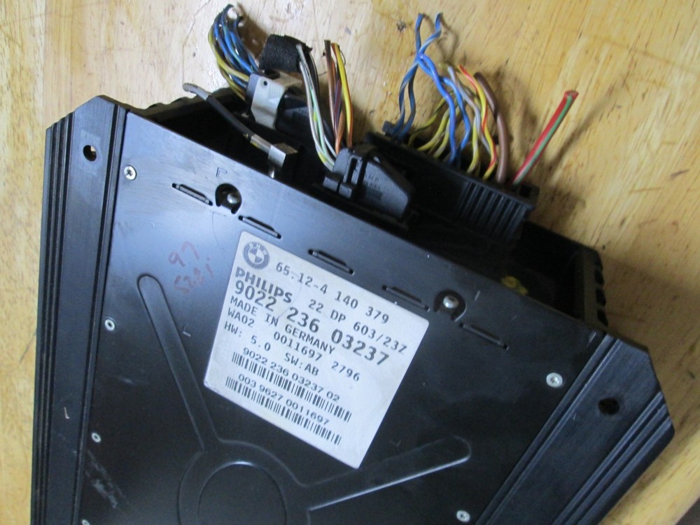 1997 BMW 528i Philips DSP Amp Amplifier OEM
