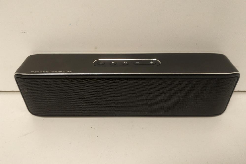 BOGASING MINI-STEREO S8 PRO BLUETOOTH SPEAKER W/AUXILLARY & MICRO SD (P08032982)