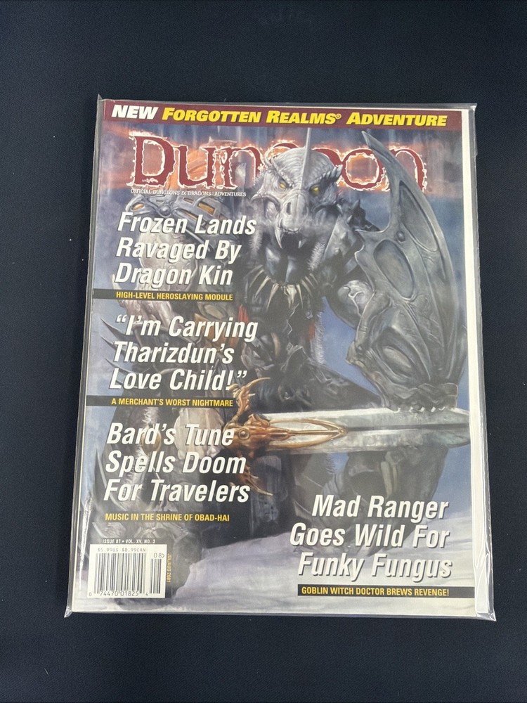 Dungeons & Dragons: Dungeon Magazine 87
