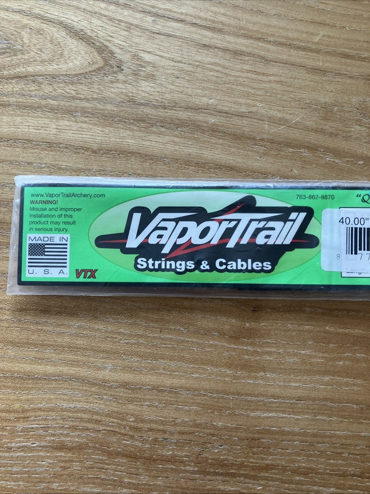 New Vapor Trail Bow String 40.00” Control Cable