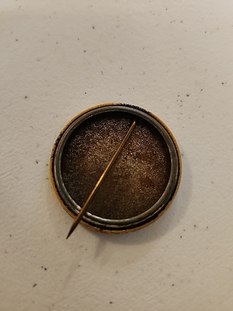 Vintage Sarah Bernhardt Hippy Era Pinback Button