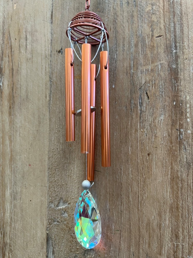 Butterfly Metal Windchime 17" x 3"