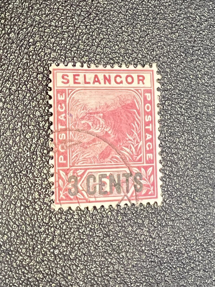 Malaya States Selangor stamp 28 usd