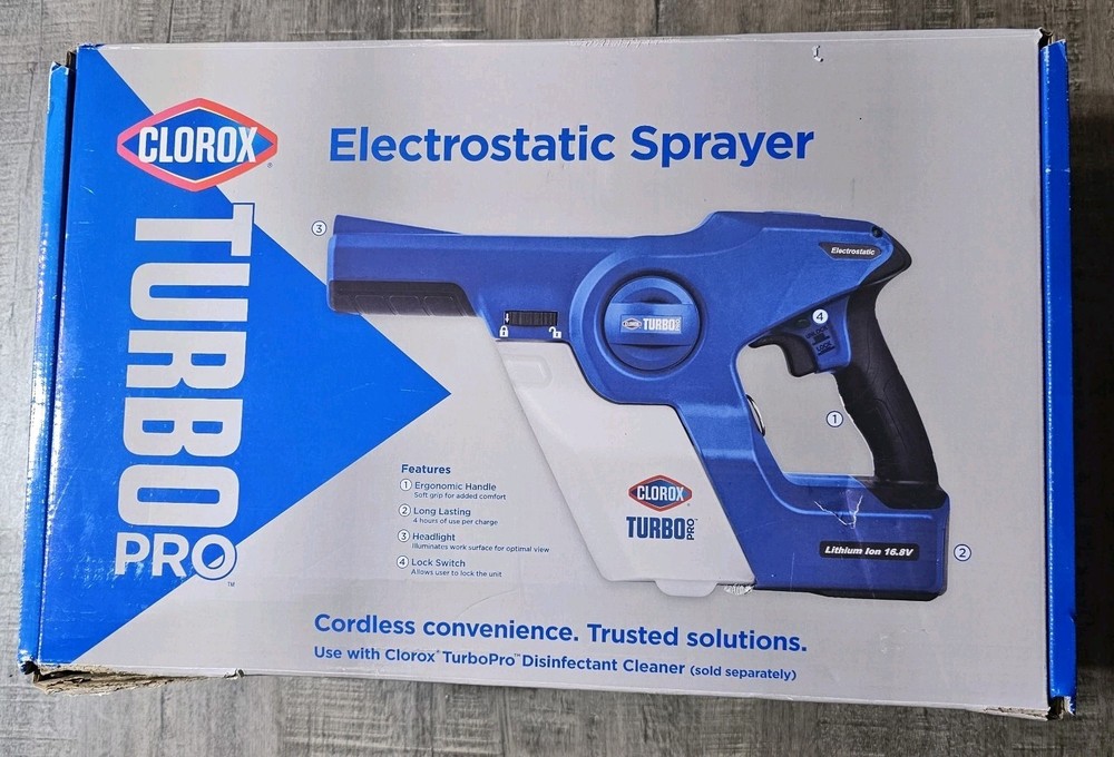 Clorox TurboPro Electrostatic Sprayer