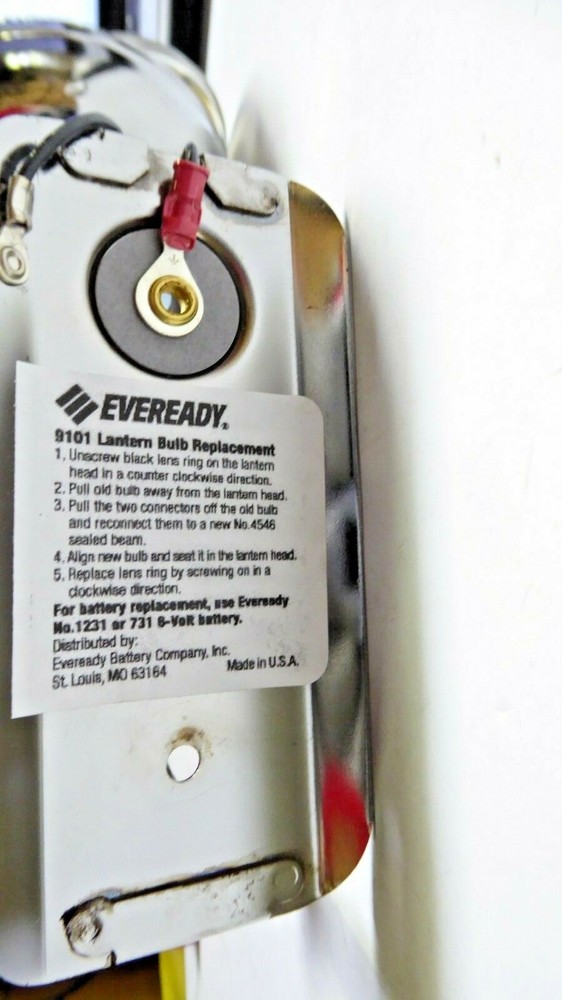 Energizer Eveready 9101IND Industrial Flashlight New