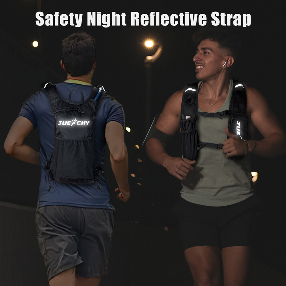 Running Hydration Vest Backpack,Lightweight Insulated Pack with 2L Water Bladder