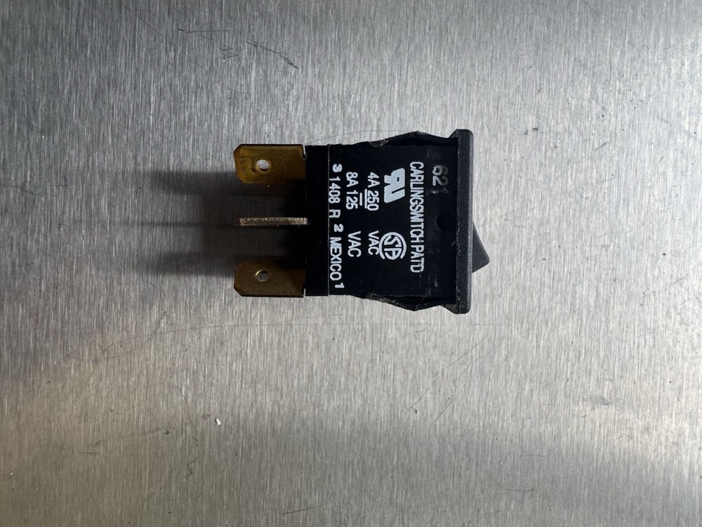 Hoshizaki Control Switch (Rocker Switch) Part # 4A0558–01