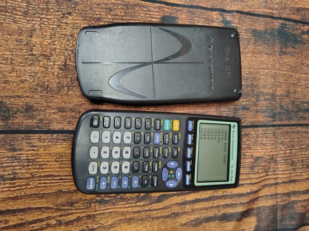 Texas Instruments TI 83 Plus Graphing Calculator - Tested