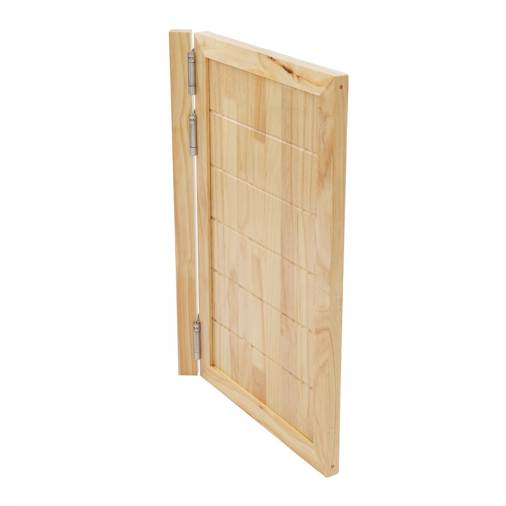 Partition Single-Door Leaf for Doorways w/ Doorpost & Hinge Multi-functional Use