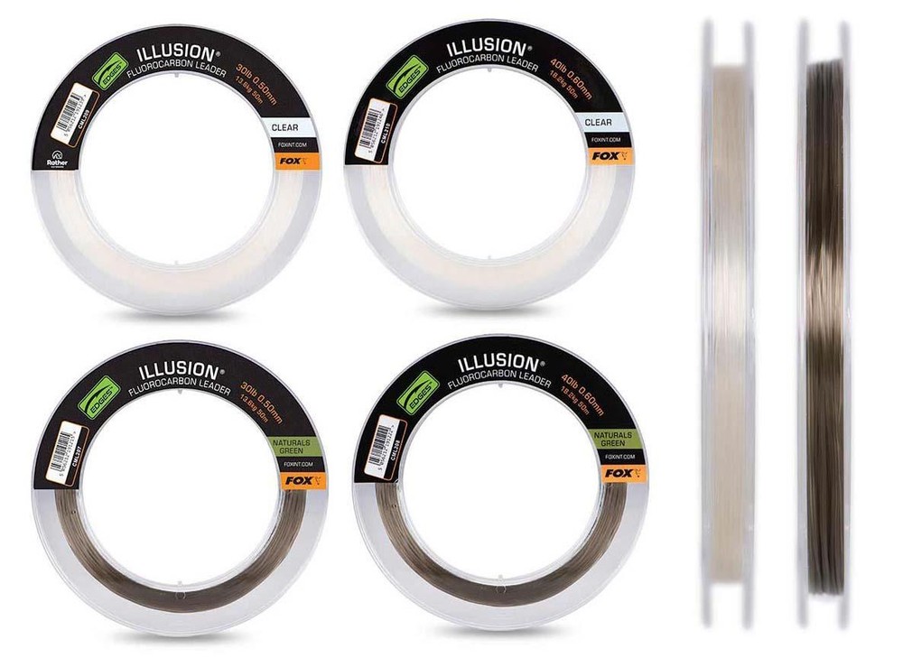 Fox Edges Illusion Fluorocarbon Leader / Carp Fishing