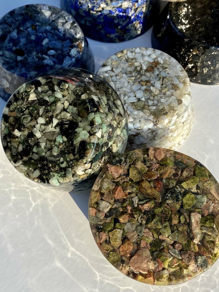 E - H Crystal Orgone Tower Busters Metal Core