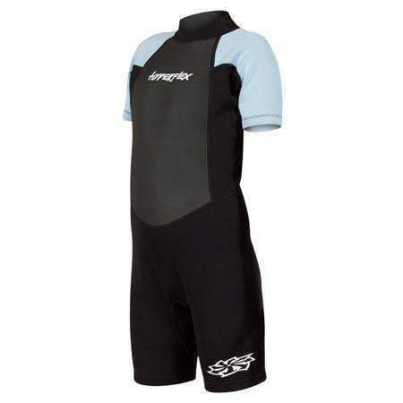 Hyperflex Acess Child's Backzip Springsuit, Black/Light Blue