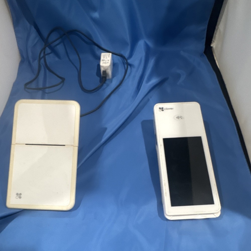 Clover Credit Card Terminal & Reader with Power Adapter
