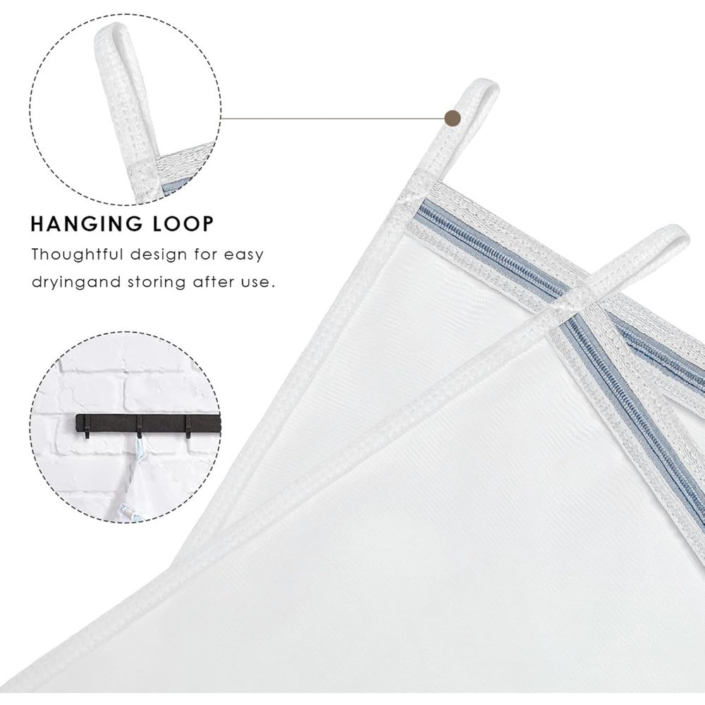 Large Mesh Laundry Bag for Delicates Silk Pillowcases Sheets Shirts Blouses