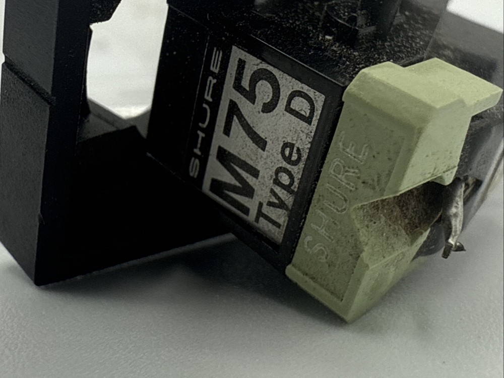 Shure M75 Type D Cartridge Dual TK 120 Headshell