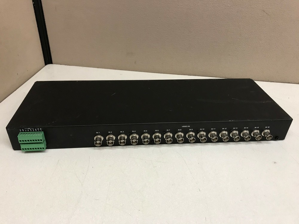 Verint S1816e-SR 16-channel CCTV Video Encoder 21-640-4522