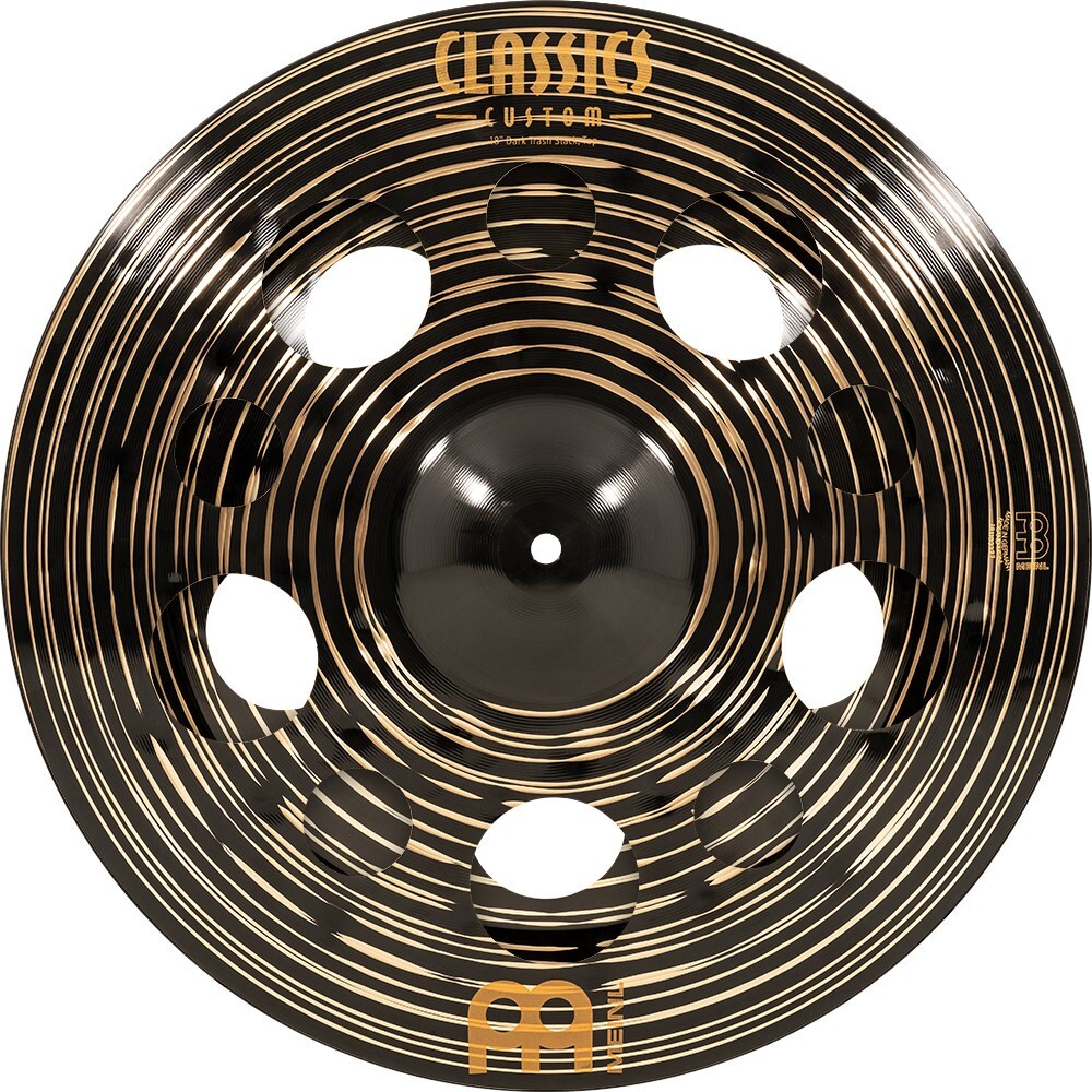 Meinl Classics Custom Dark 18" Trash Stack/New-Warranty/Model # CC-18DASTK