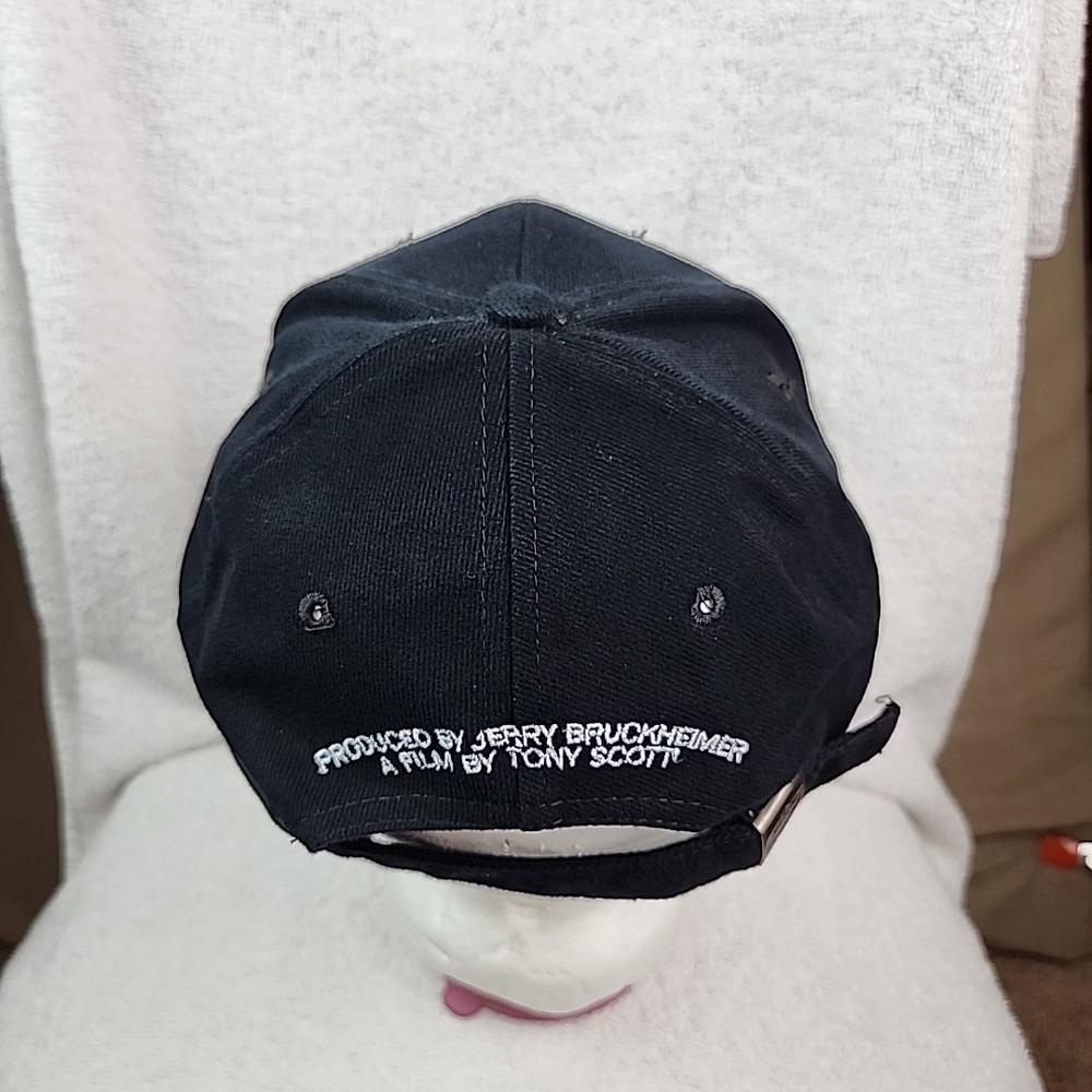 VTG Enemy of The State Black Hat Cap Strapback 1998 Gene Hackman Will Smith