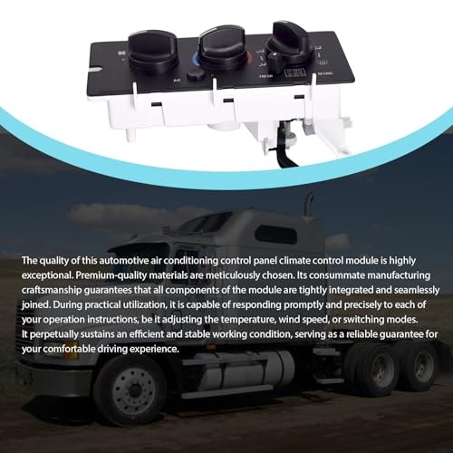 A/C Control Panel Climate Control Module Fits for 2001-2005 Mack Ch613 cv713