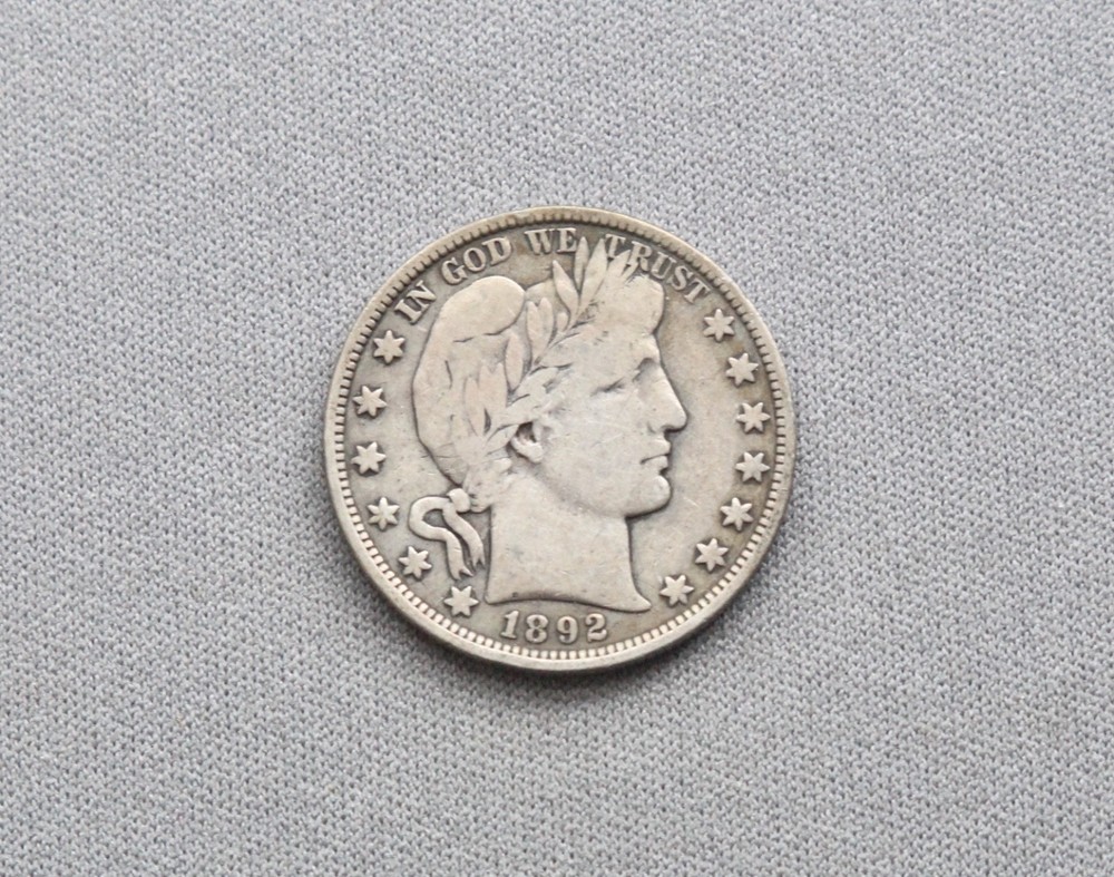 1892 O Barber Half Dollar - BHA102