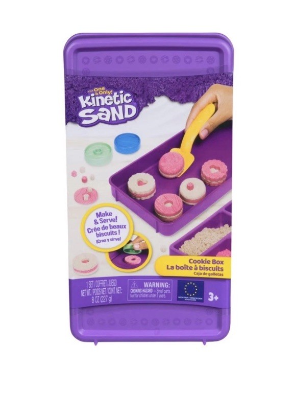 Kinetic Sand Cookie Box By Spin Master New Sealed Unopened