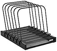 ROL1742323 - Mesh Flip Document Holder, 5 Vanes, Black