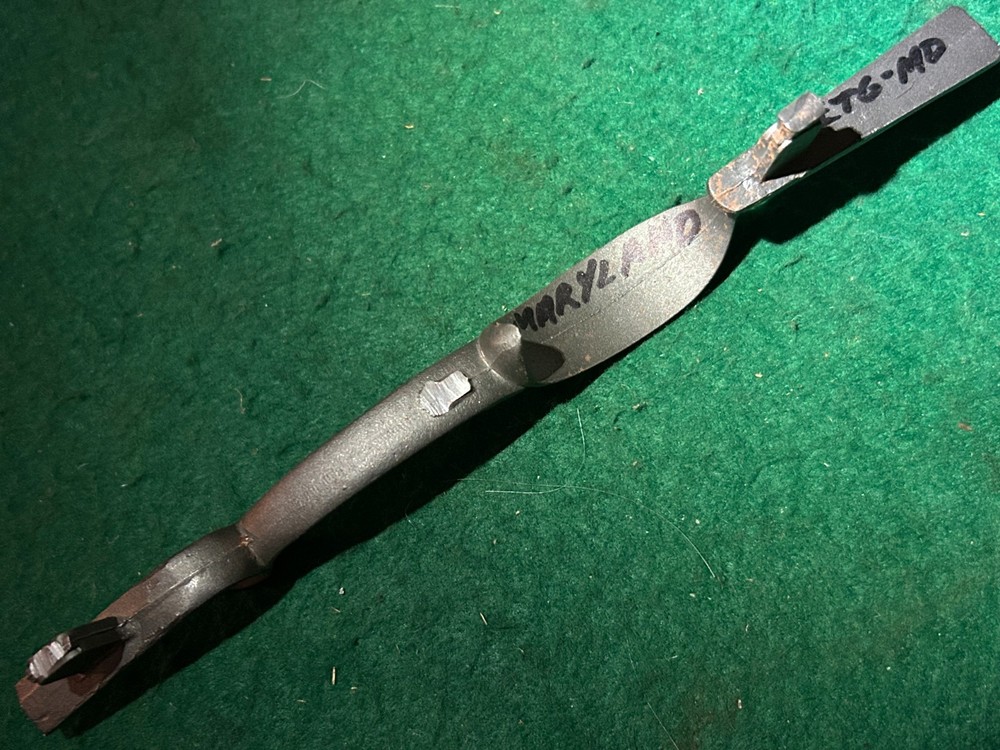 8 1/8" steel muzzle loader rifle trigger guard NOS #11