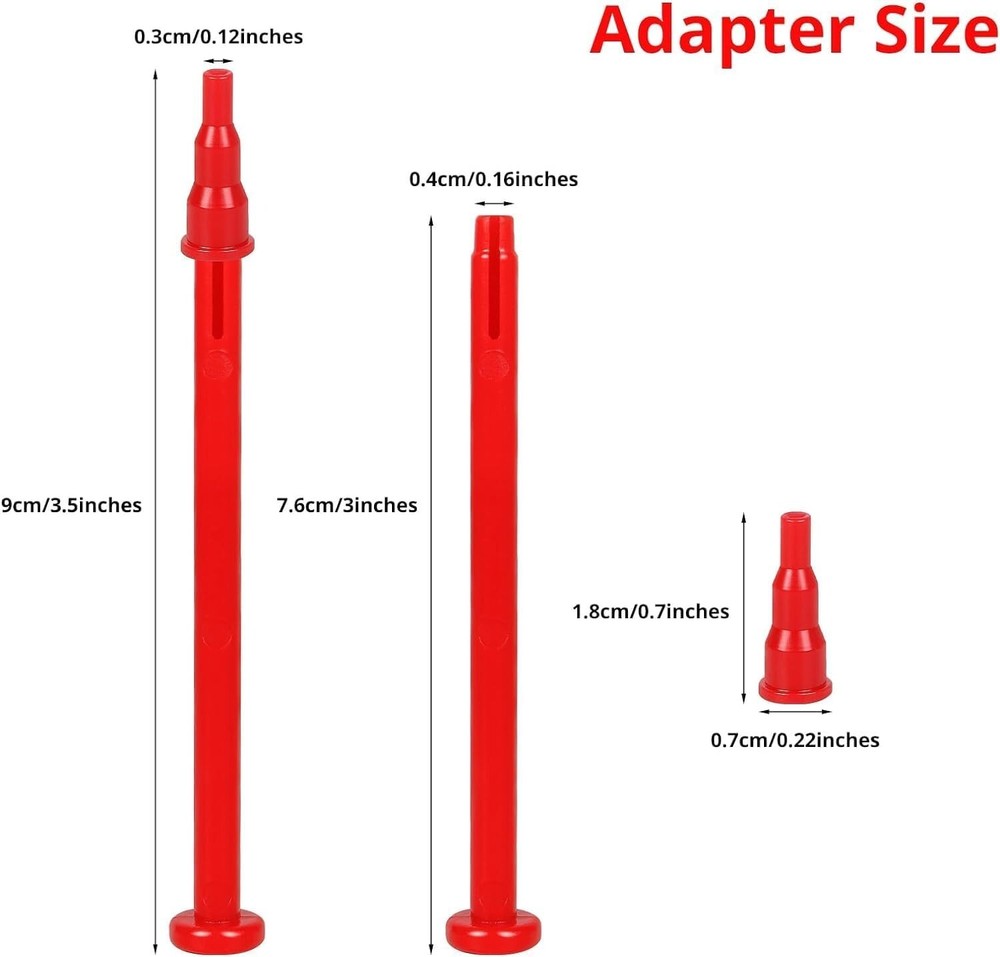 Multi-Purpose Butane Tank Adapter with 8 Refill Tips - Compact & Portable