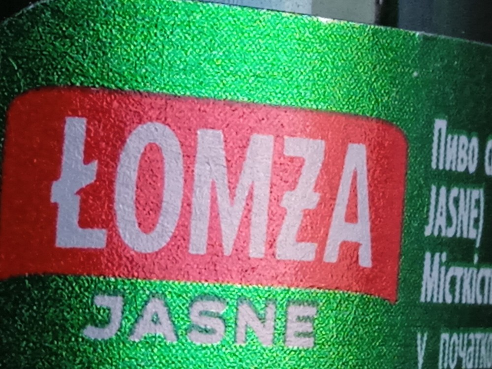 Lomza light green 12 oz with cap Poland