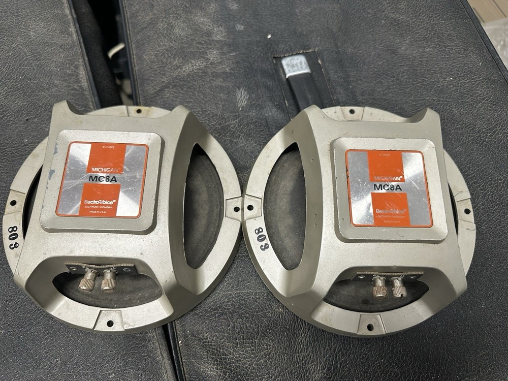 EV Electrovoice Interface C Series II Speakers Untested As Is