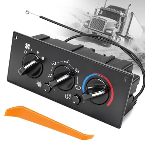 Front Climate Control Module 599-5511 Heavy Duty AC Control Panel Compatible