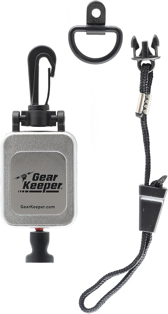 HAMMERHEAD GEARKEEPER RT2-4712 CB MICKEEPER MICROPHONE HOLDER RETRACTOR (CHROME)