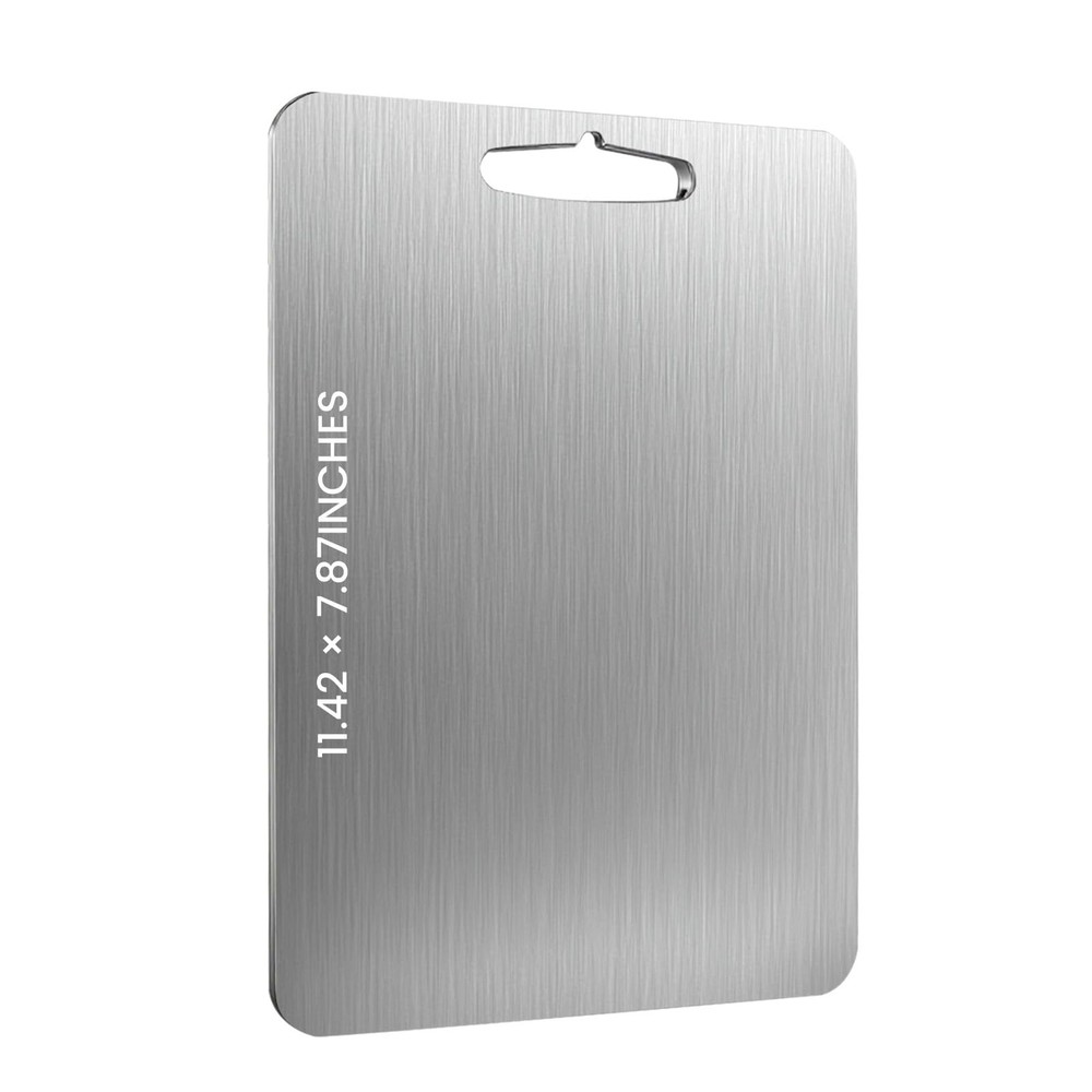 Titanium Alloy Cutting Board Pure Titanium Cutting Board，Double-Sided Ver