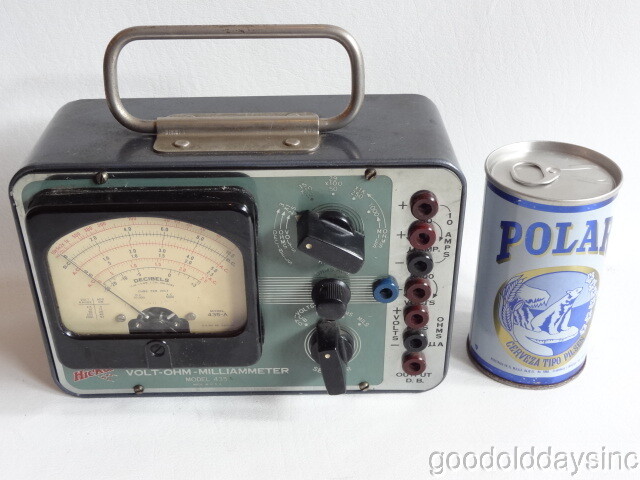 Hickok Model 435 Volt Ohm Milliammeter Tester
