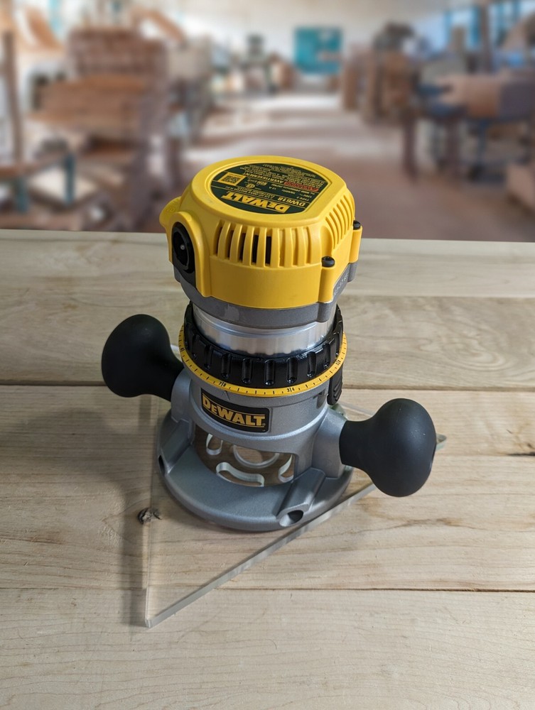 3/8" Thick baseplate for Dewalt DW6184 10.425" Triangle w/ bushing compatibility