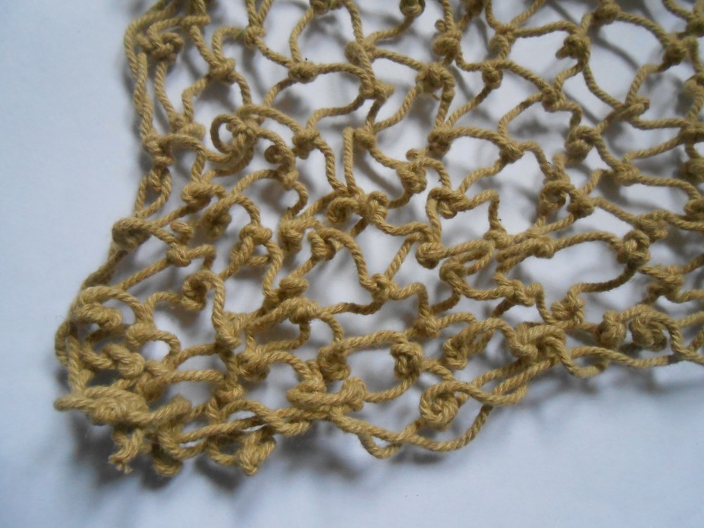 light khaki cotton Helmet net British Army second war issue
