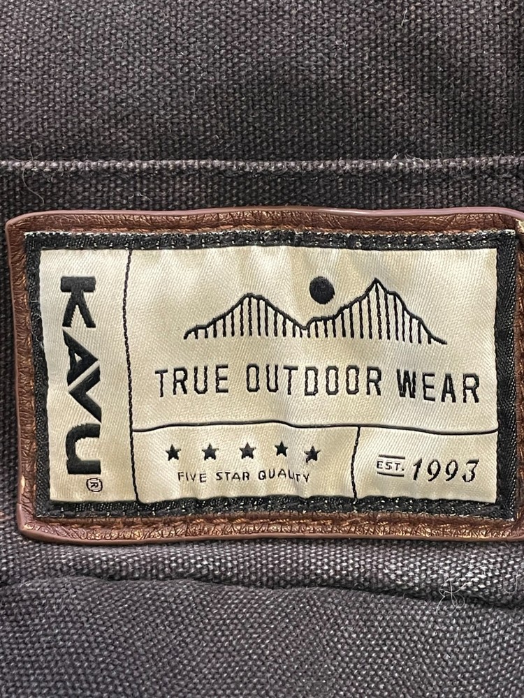 Kavu Canvas Hiking Backpack Black