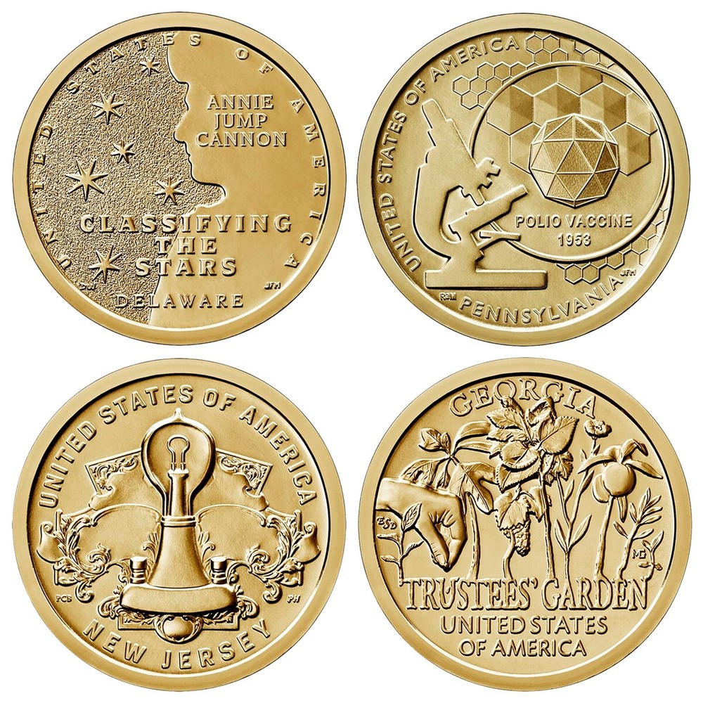 2019-P All 4 American Innovation Coins
