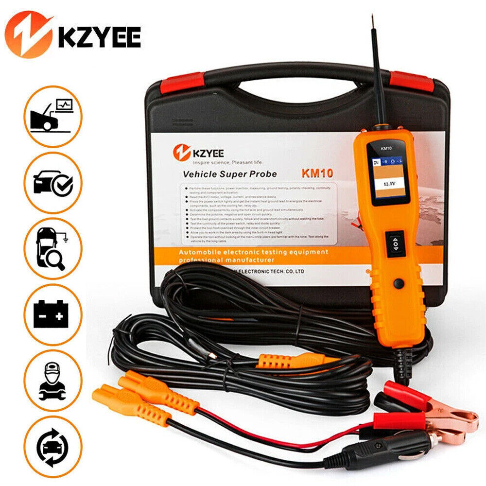24V Car PowerScan Circuit Tester Probe Electrical Power AVOmeter Diagnostic Tool
