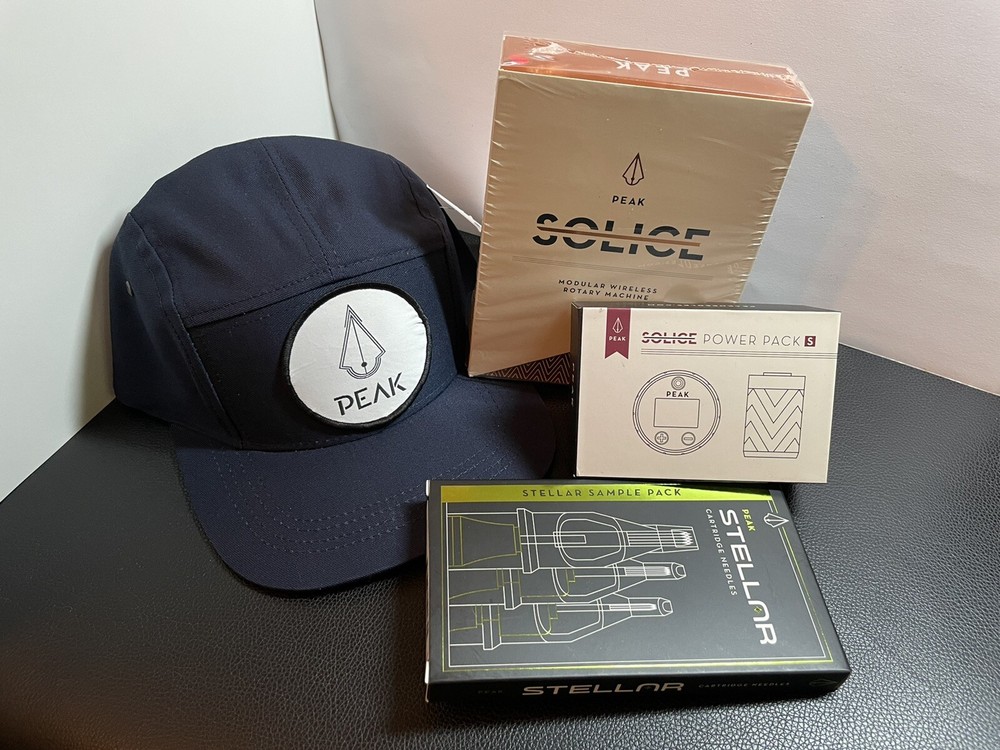 PEAK Solice Wireless Tattoo Pen Machine Bundle