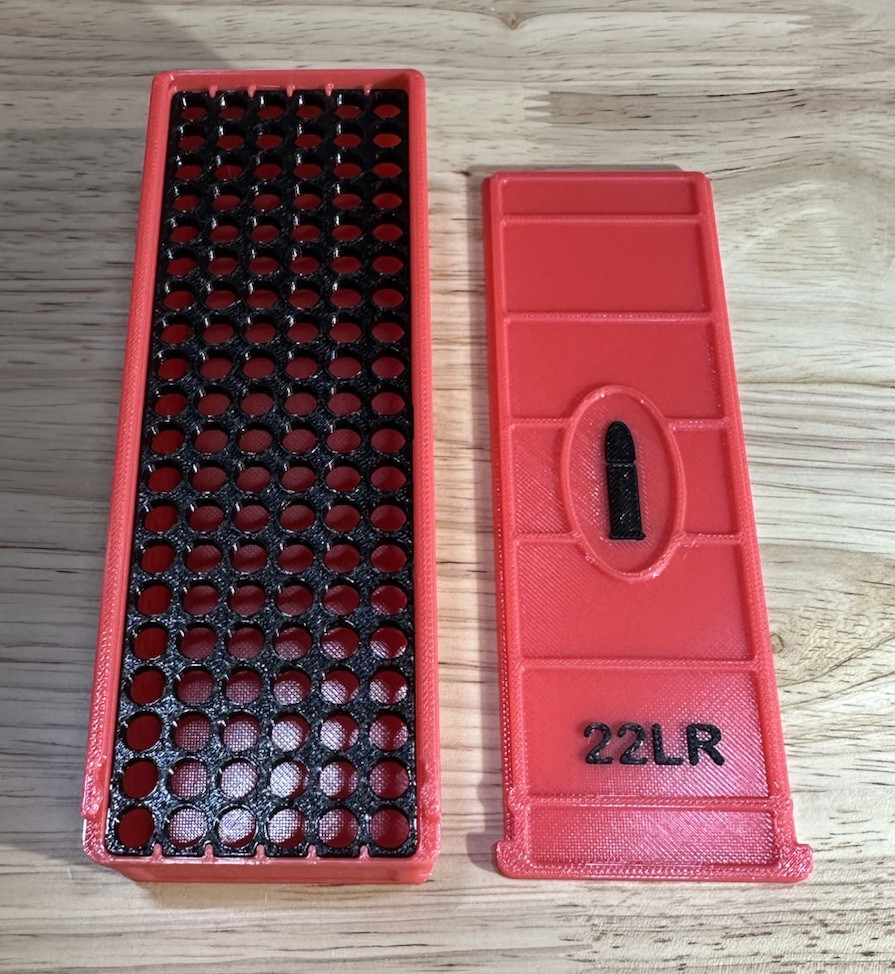 22LR Ammo Box 120rd Capacity (3 Pack)