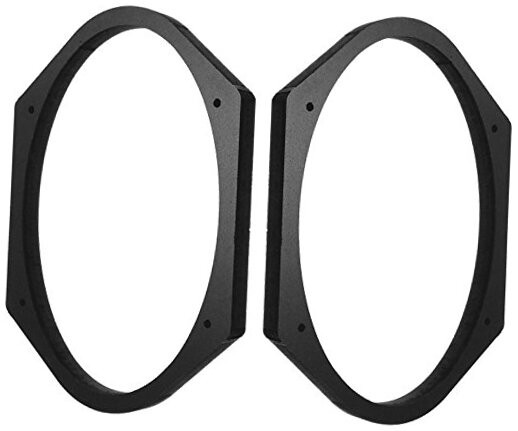 5x7" / 6x8" Speaker Spacers Depth Extender Extending Rings - 1" thick - 1 Pair