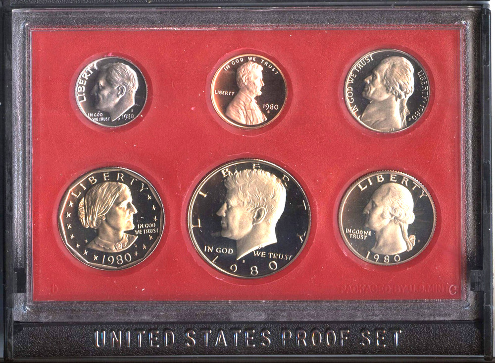1980-S Proof Sets US Mint Sealed Package