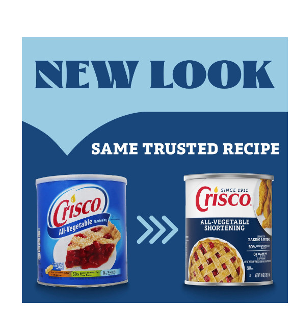 Crisco All-Vegetable Shortening, 48 oz