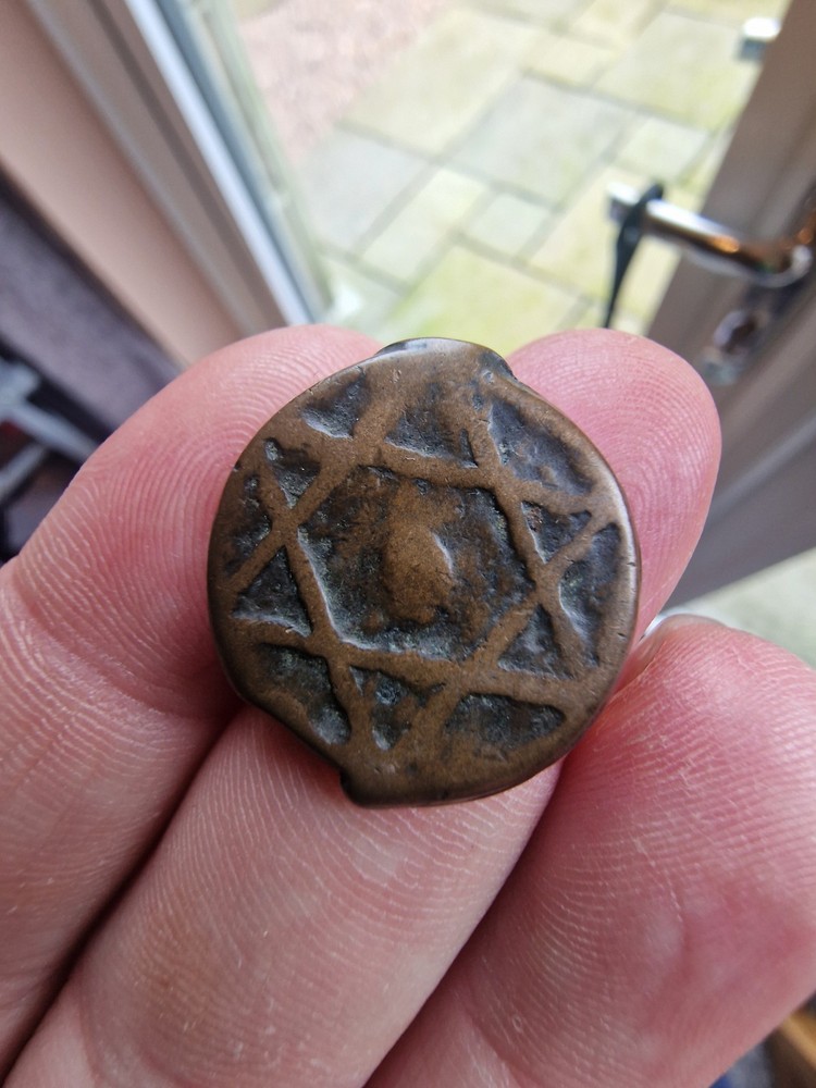 Moroccan 1 Falus Copper Coin
