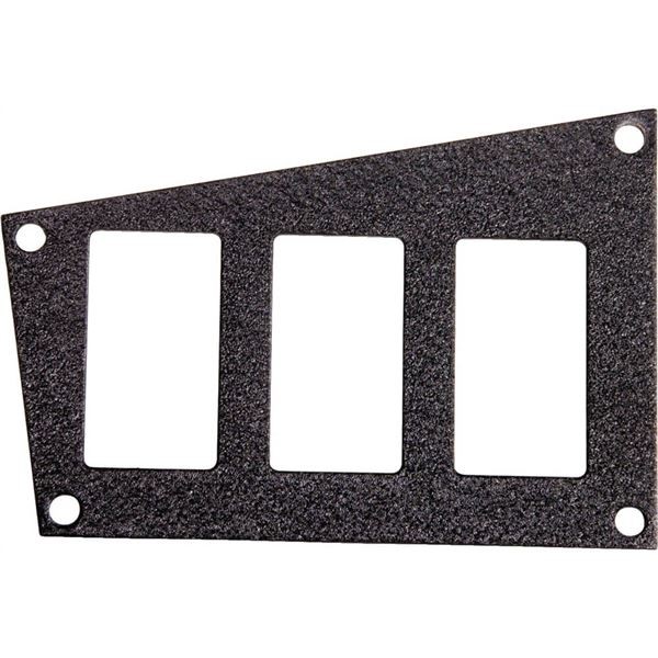 AnnLynn UTV 3 Hole Left/Right Dash Switch Plate For Ride Commander |