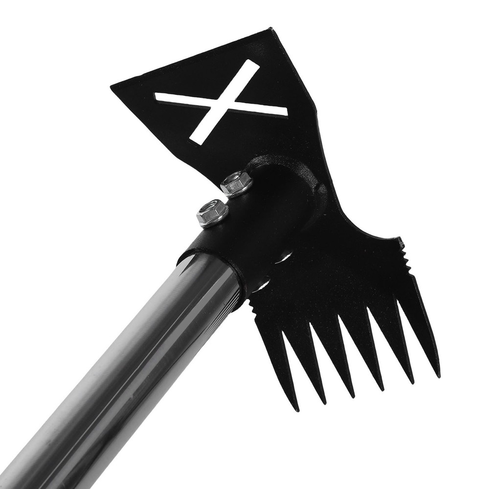 Weeder Puller Tool with Long Handle Weed Rake Garden Hoe Weeding for Garden
