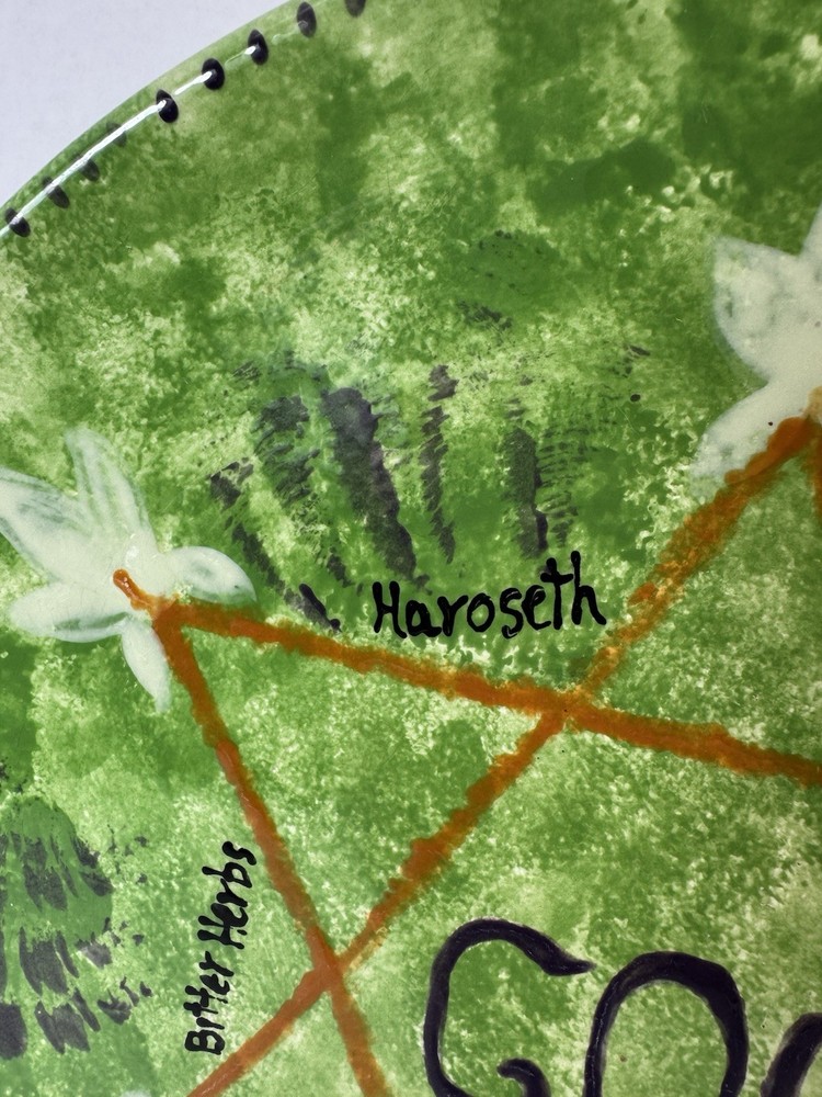 Hand Painted Passover Seder plate