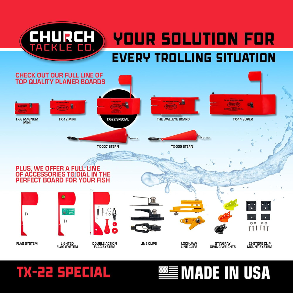 TX-22 Special Planer Board by Co