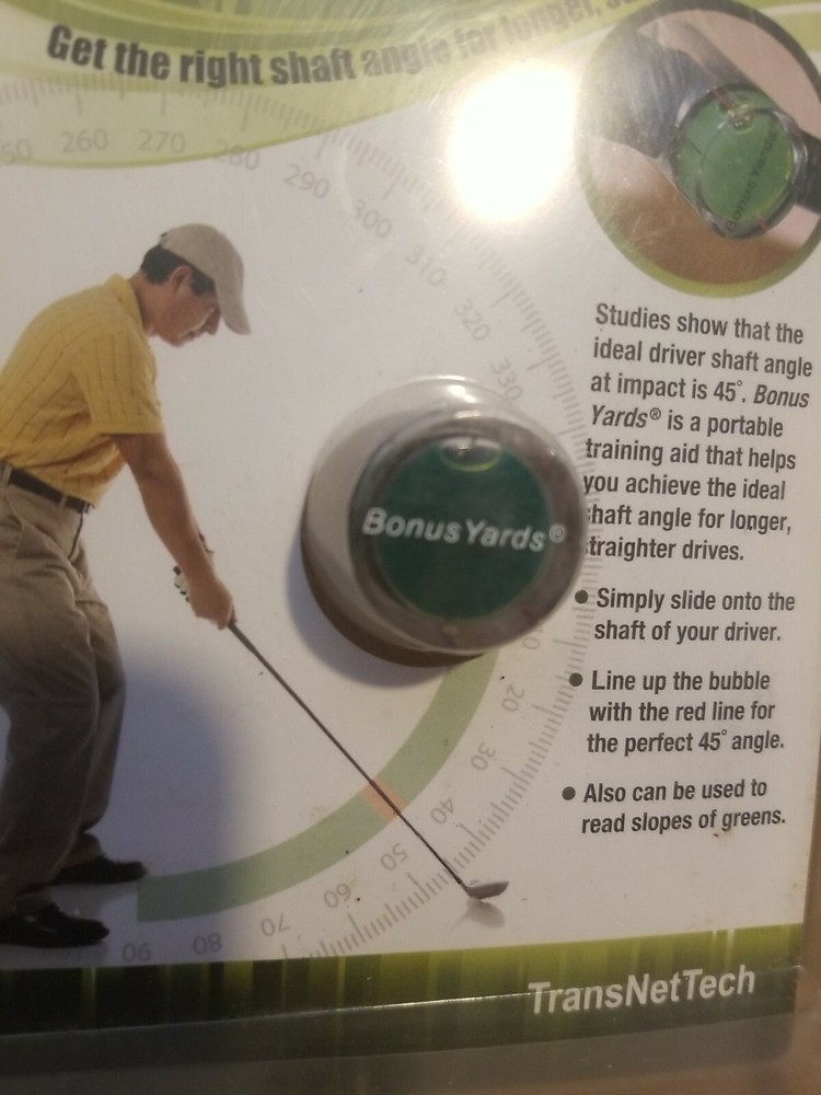 TransNet Tech Bonus Yards Golf Aid Device